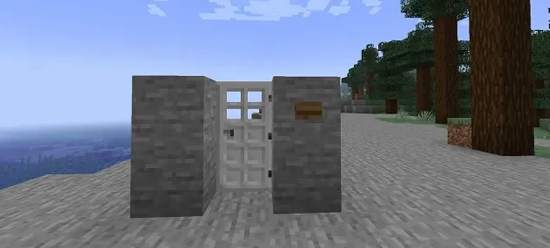 Minecraft: Craft Redstone Doors That Open With a Whirl!